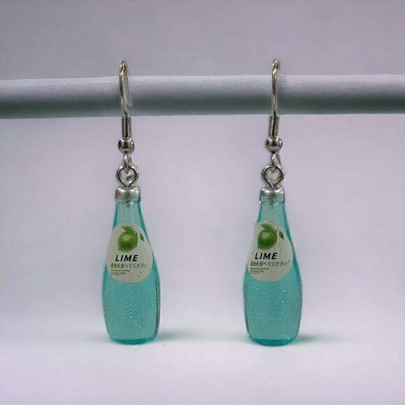 Handmade Jewelry - 🍋‍🟩Lime Soda Earrings🍋‍🟩(2-A019-F)-Jewelry for Women